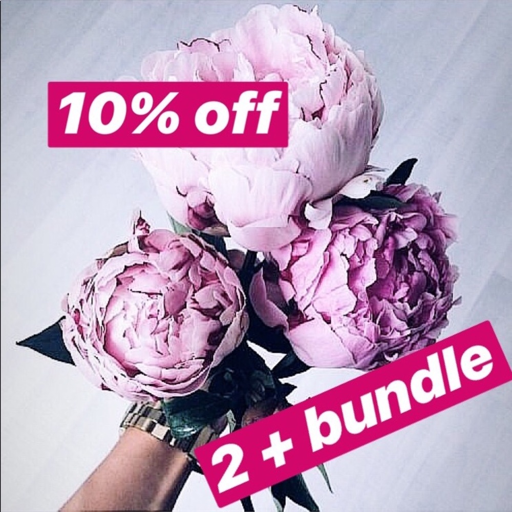 BUNDLE YOUR “LIKES” 10% OFF 2+ ITEMS IN A BUNDLE!!